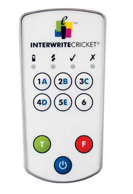 System pilotów do testów Interwrite PRS Cricket