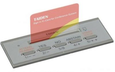 Taiden HCS-4843NCFKE/50 Voting Unit with IC-Card Reader
