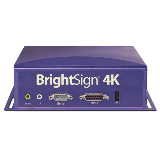 Player BrightSign 4K1142 Networked Multi-Control Interactive and Live HDTV