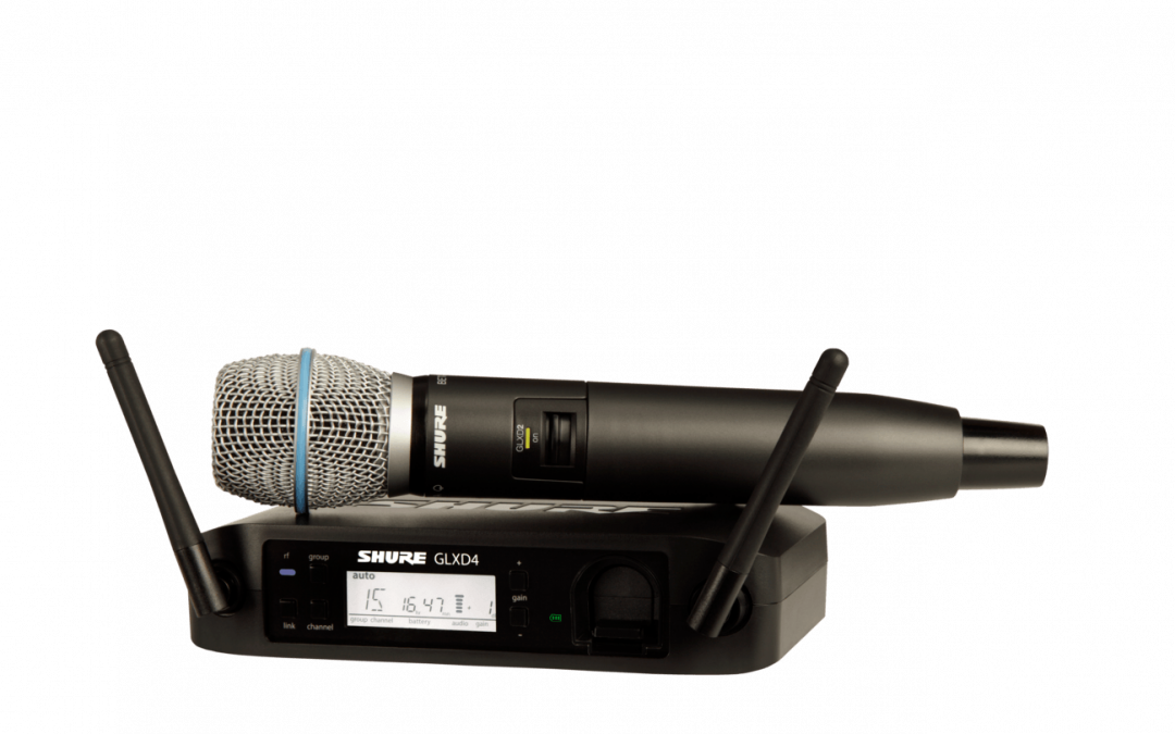 Cyfrowy nadajnik z mikrofonem Shure GLXD2/B87A