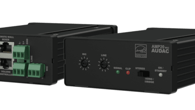 Mini wzmacniacz stereo 2 X 15W AUDAC AMP20MK2