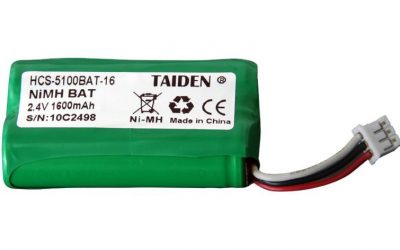 Akumulatorek Taiden HCS – 5100BAT-16, przeznaczony do odbiorników podczerwieni HCS-5100R