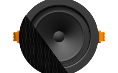 2,5-calowy głośnik sufitowy SpringFit™ AUDAC CENA3/B