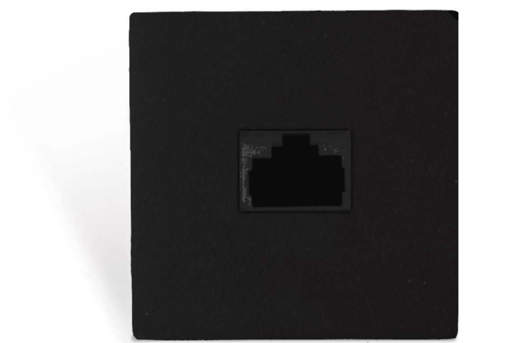 Panel przyłączeniowy RJ45 45X45 MM AUDAC CP45ARJ/B