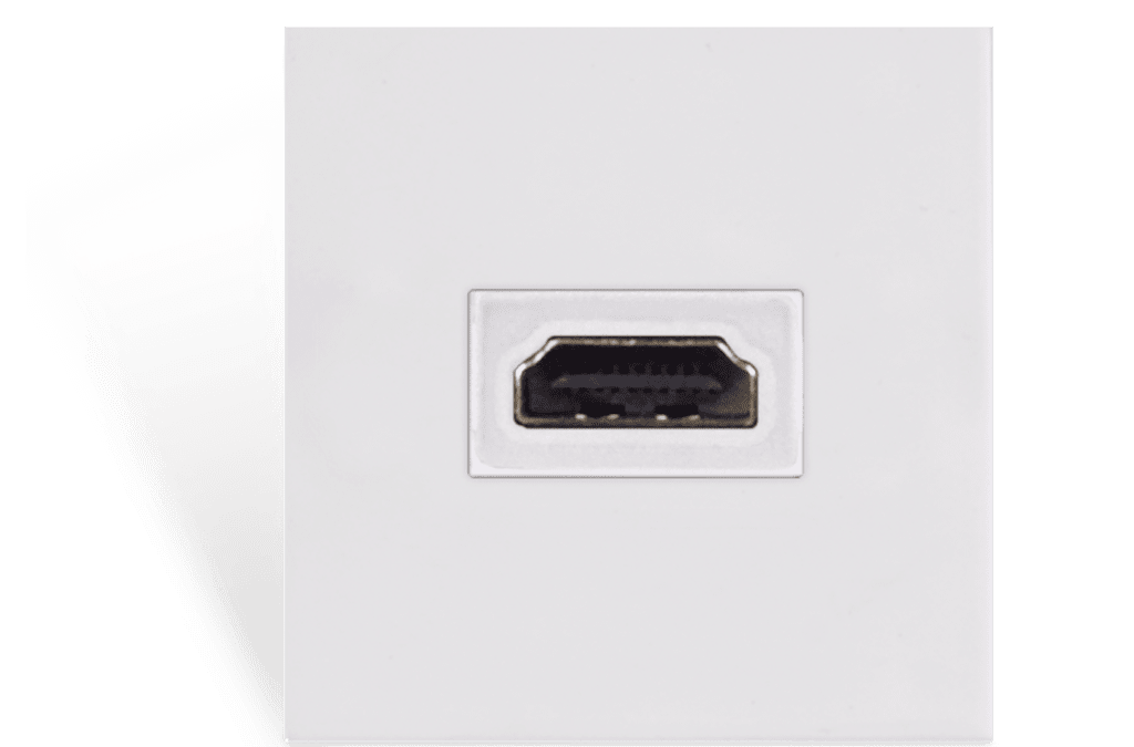 Panel przyłączeniowy HDMI 45X45 MM AUDAC CP45HDM/W