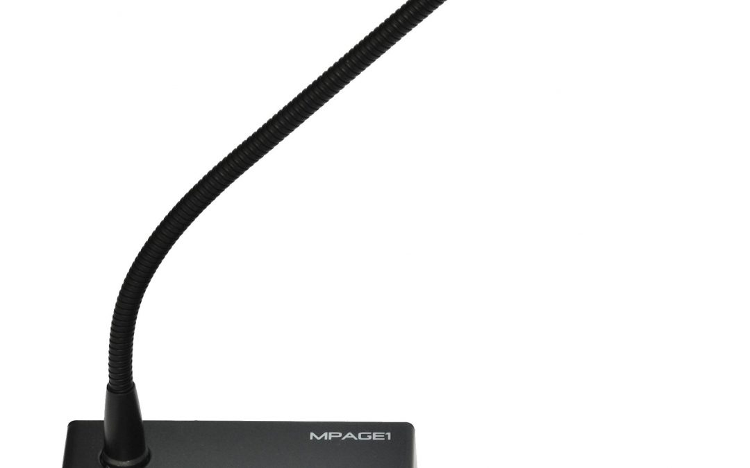Ecler MPAGE1 Desktop Paging Station