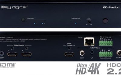 Przełącznik HDMI Key Digital KD-Pro2x1