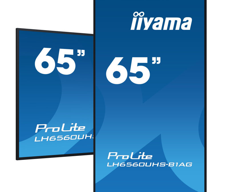 Wyświetlacz Digital Signage 4k UHD iiyama ProLite LH6560UHS-B1AG