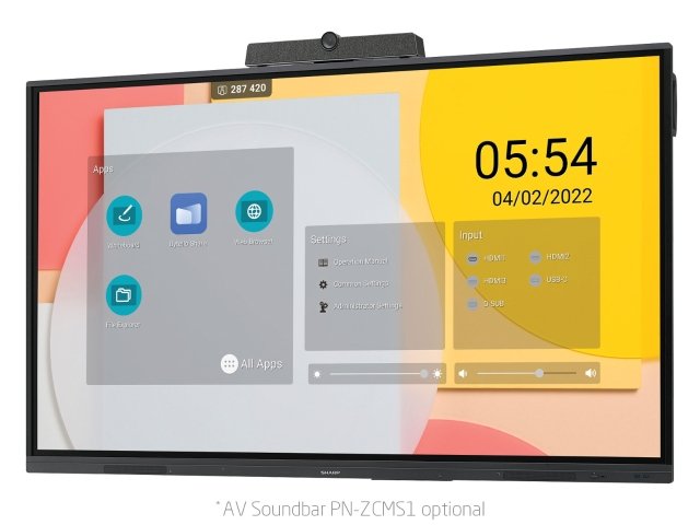 Sharp PN-L752B LCD 75″ Precision Touch Display