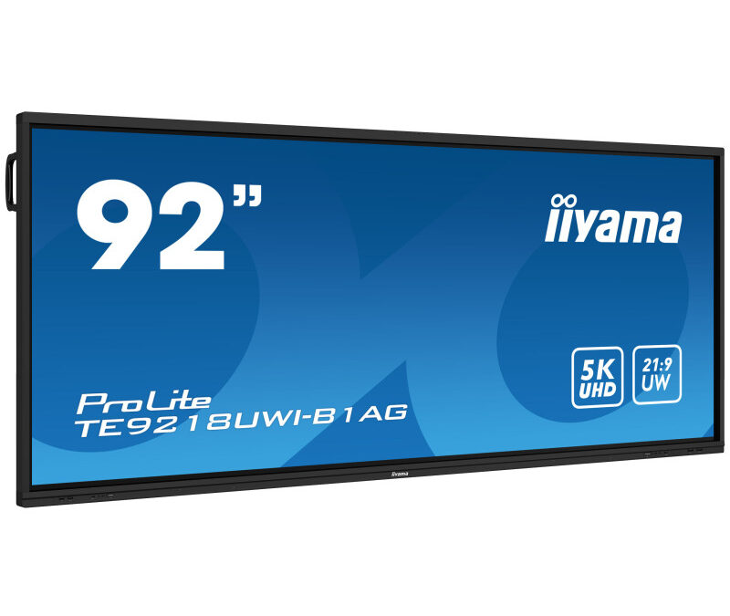 Interaktywny wyświetlacz 5k UHD iiyama ProLite TE9218UWI-B1AG