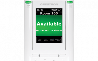Crestron 2.8″ Touch Screen w/Room Scheduling TPMC-3SM