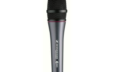 Sennheiser e 865 Trwale spolaryzowany mikrofon pojemnościowy.