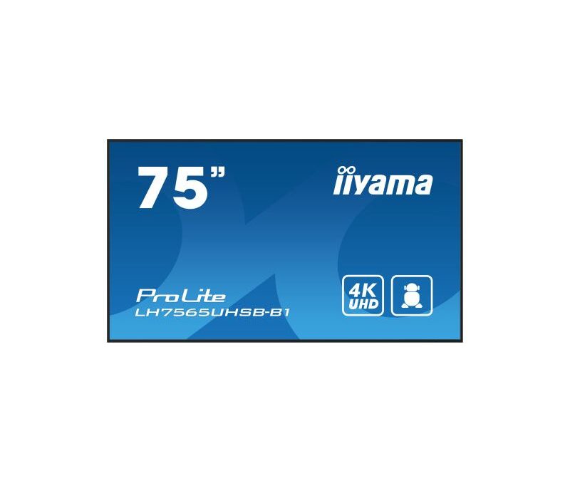 Wyświetlacz 4k iiyama ProLite LH7565UHSB-B1