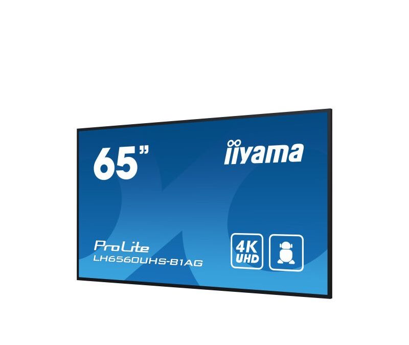 Wyświetlacz Digital Signage 4k UHD iiyama ProLite LH6560UHS-B1AG