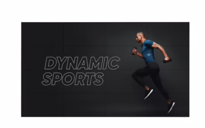 Ściana wideo z cienką ramką FHD 55″ 500 nitów LG