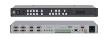 Kramer VP-4x4K Przełącznik matrycowy 4×4 sygnału VGA i niesymetrycznego stereo audio